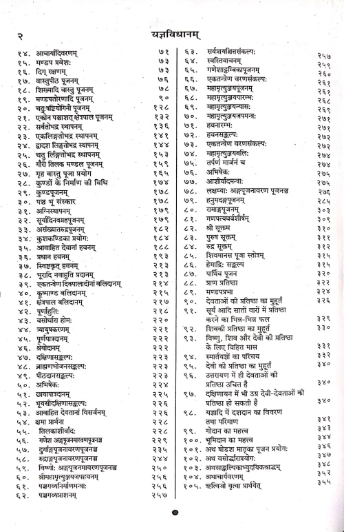 Yajna Vidhanam (CSBG 191)